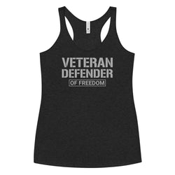 Veteran Defender of Freedom Women's Tank Top - Mainstream Freedom
